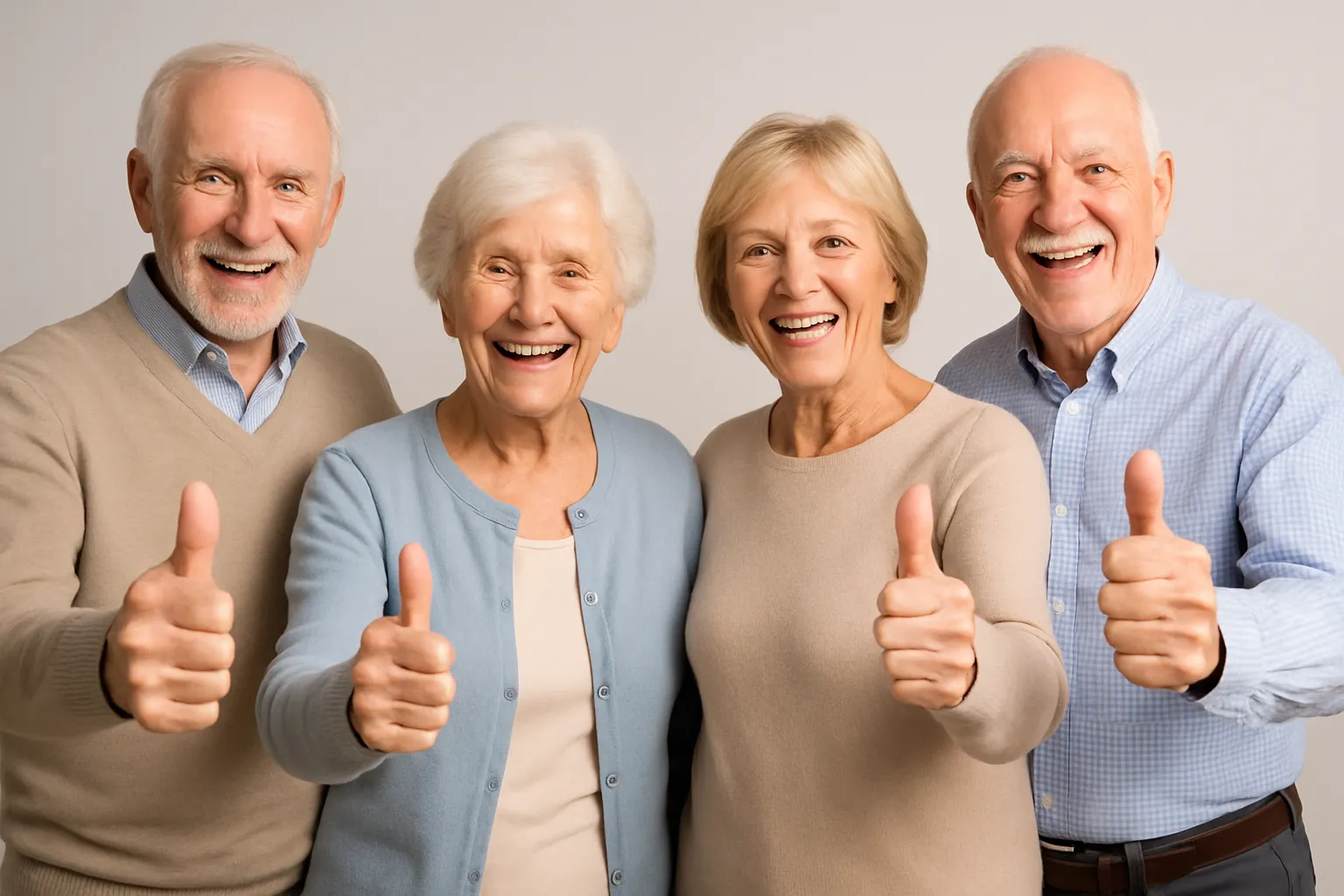 smiling seniors