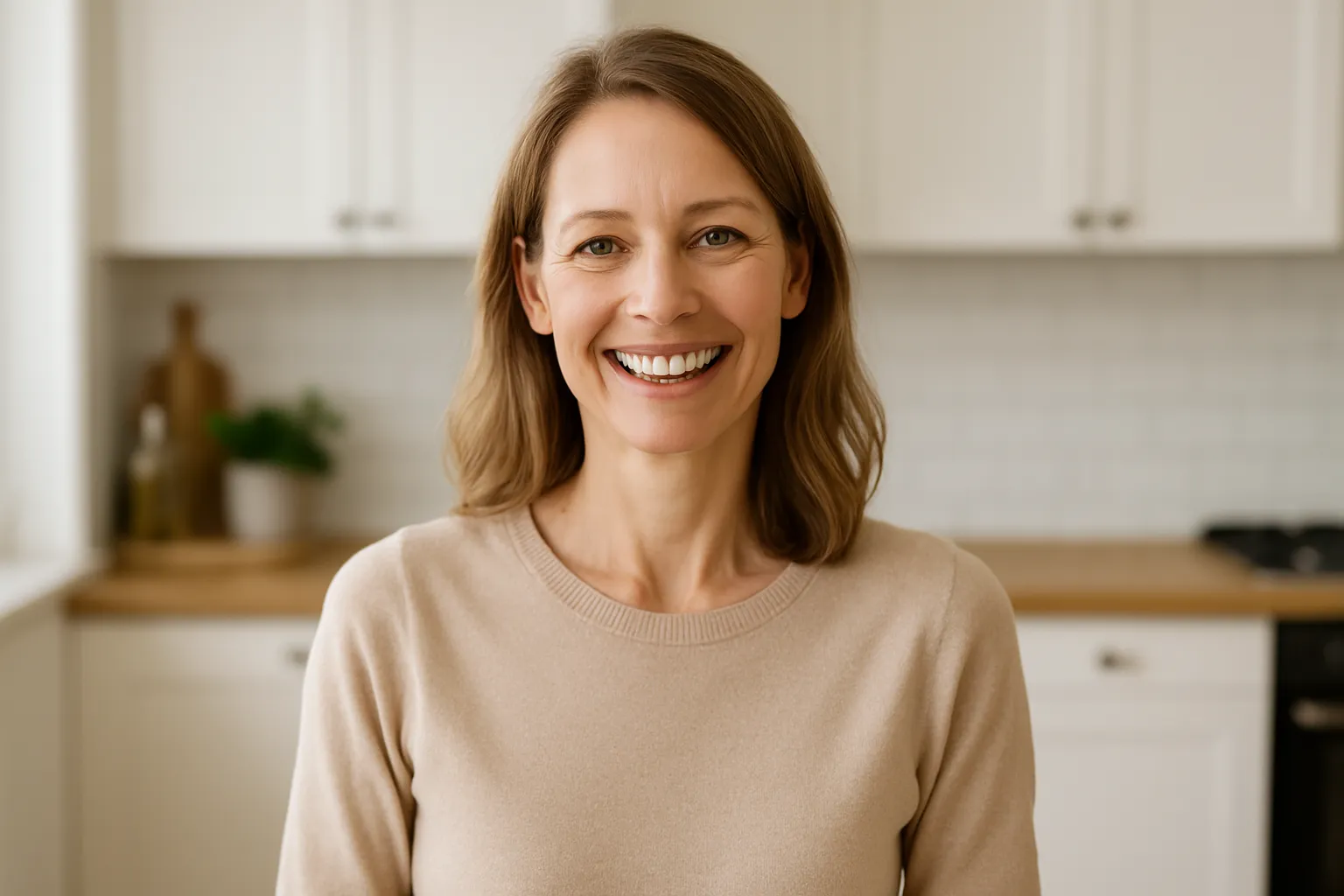 woman in the kitchen
